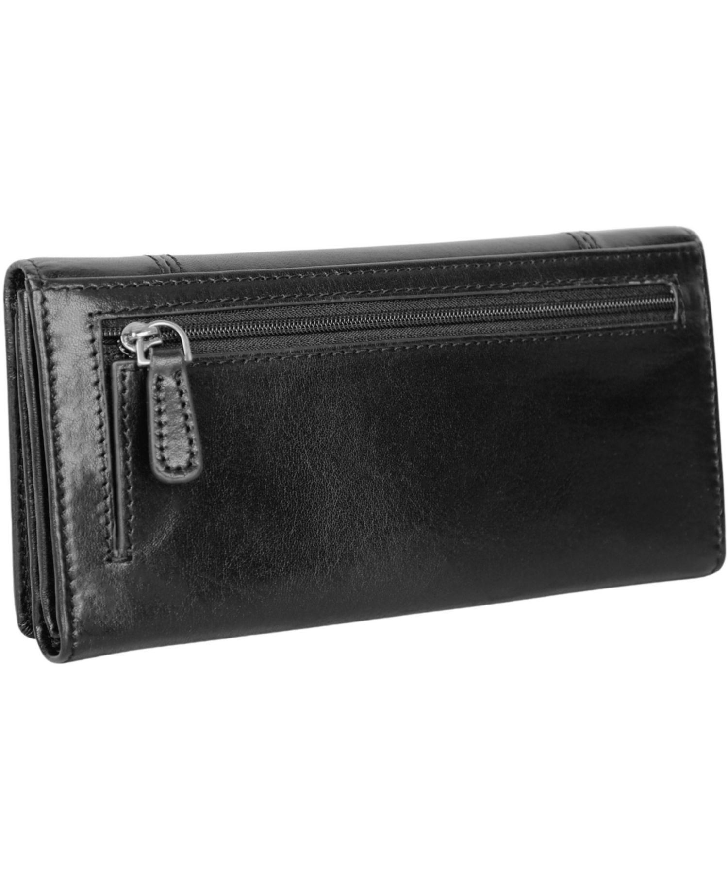 Pelle D'oro RFID Secure Trifold Wallet