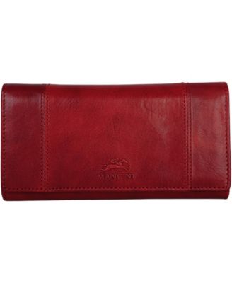 Pelle D'oro RFID Secure Quad Fold Wallet