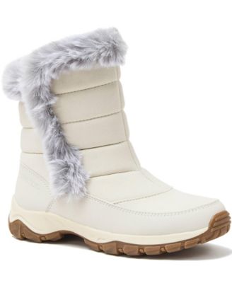 Women's Expedition Faux Fur Waterproof Puffer Snow Boots