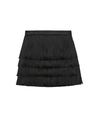 Women's Fringe Mini Skirt
