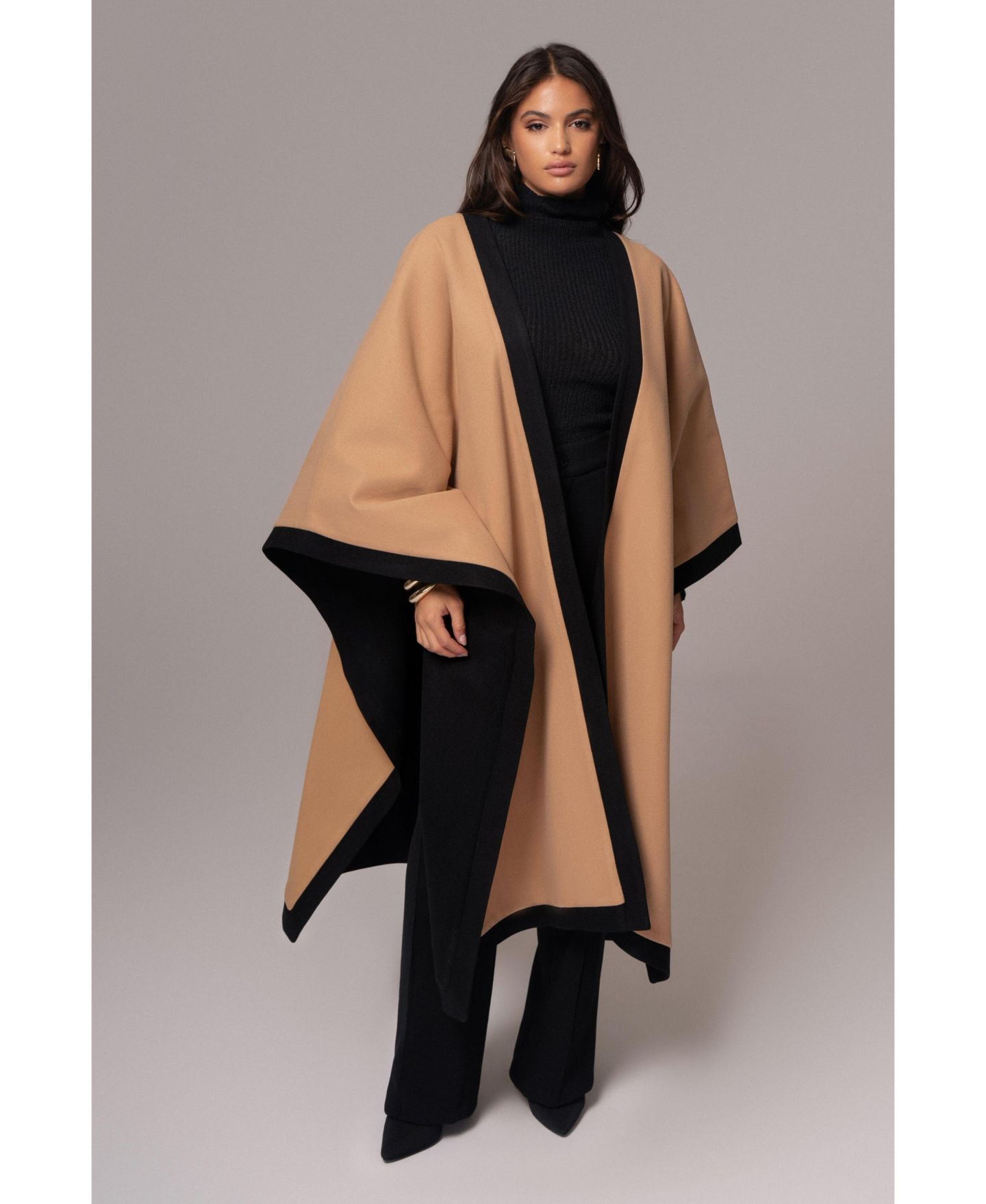 JLUXLABEL Women's Park City Reversible Shawl, цвет: Бежевый — фото 8