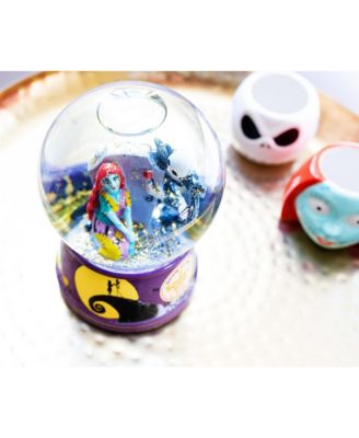 Disney Nightmare Before Christmas Jack & Sally Light-Up Snow Globe | 6 Inches