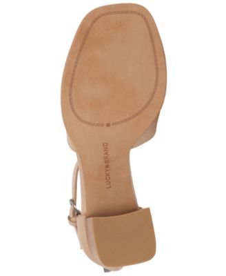 Women's Herrika Stacked Heel Crisscross Dress Sandals