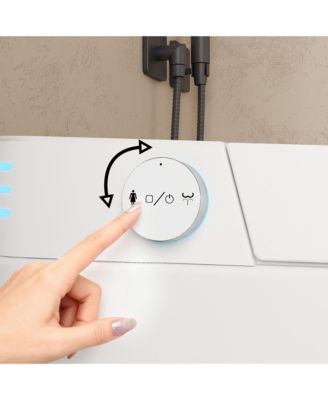 Smart Toilet | Automatic flip cover, foot feel flushing, instant heating constant temperature, antibacterial drying, 110V