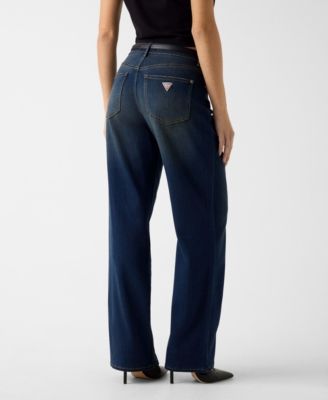 Women's High Rise Straight Jeans