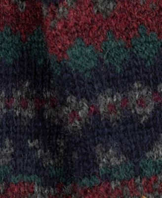 Men's Fair Isle Scarf