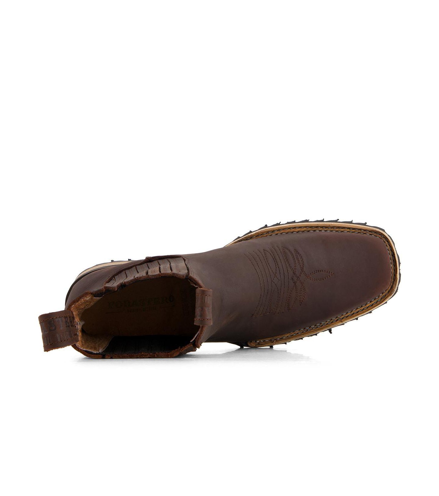 Мужские ботинки Forastero Leather Chelsea Boots with side Zipper, цвет: Коричневый — фото 5