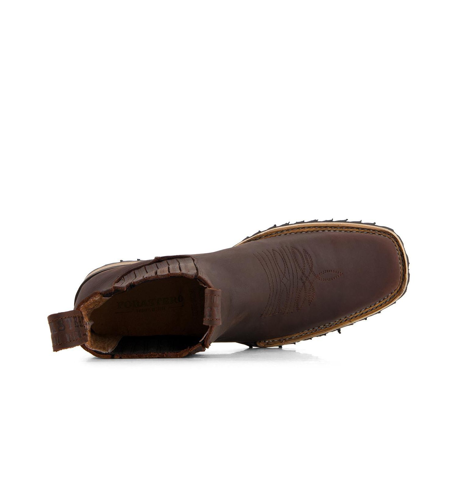 Men's Leather Chelsea Boots with side Zipper