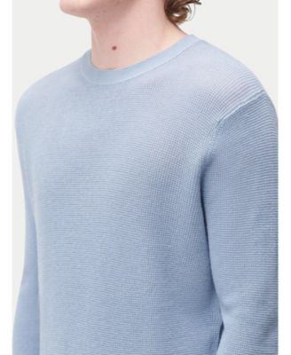Men's Cashmere Silk Lightweight Sweater Marine