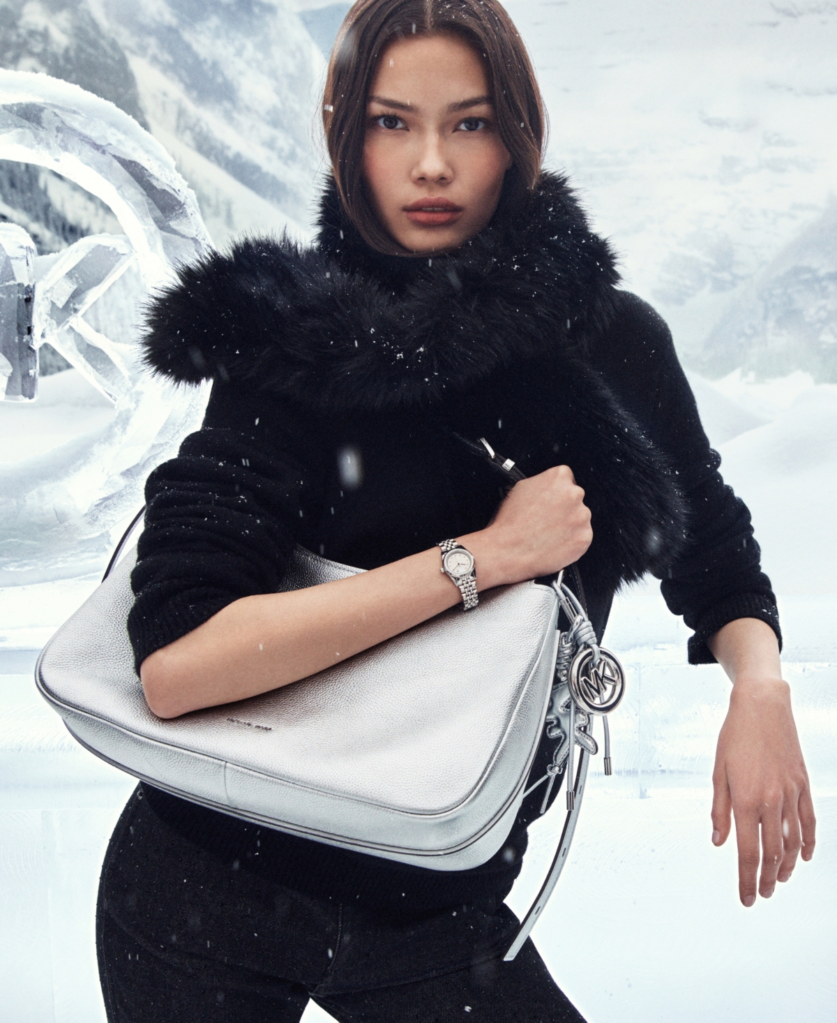 Michael Michael Kors Nolita Large Top Zip Convertible Shoulder Bag