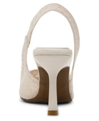 Women's Ismeralda Crochet Slingback Pumps