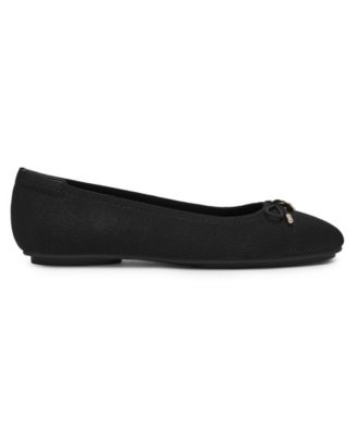Women's Luci Knit Cap Toe Ballet Flats