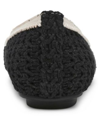 Women's Luci Crochet Cap Toe Ballet Flats