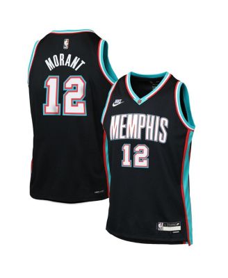 Nike - Big Boys and Girls Ja Morant Black Memphis Grizzlies Swingman Jersey