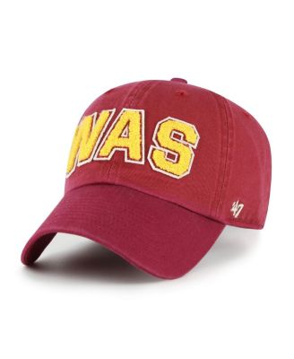 Women's Burgundy Washington Commanders Zoey Clean Up Adjustable Hat