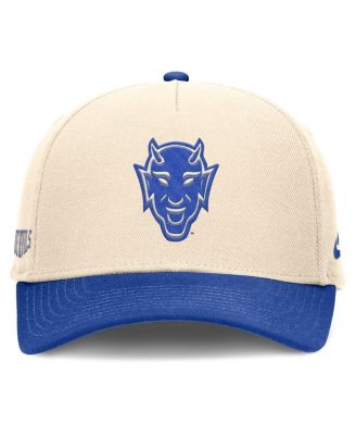 Men's Natural/Royal Duke Blue Devils Academic Rise Dri-FIT Adjustable Hat