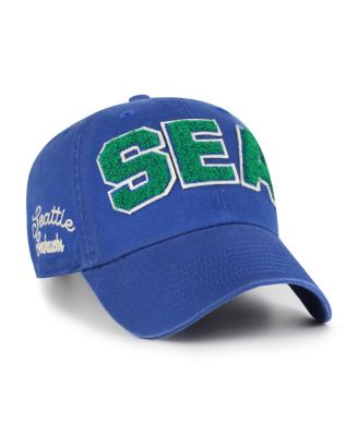 '47 Brand - Women's Royal Seattle Seahawks Zoey Clean Up Adjustable Hat