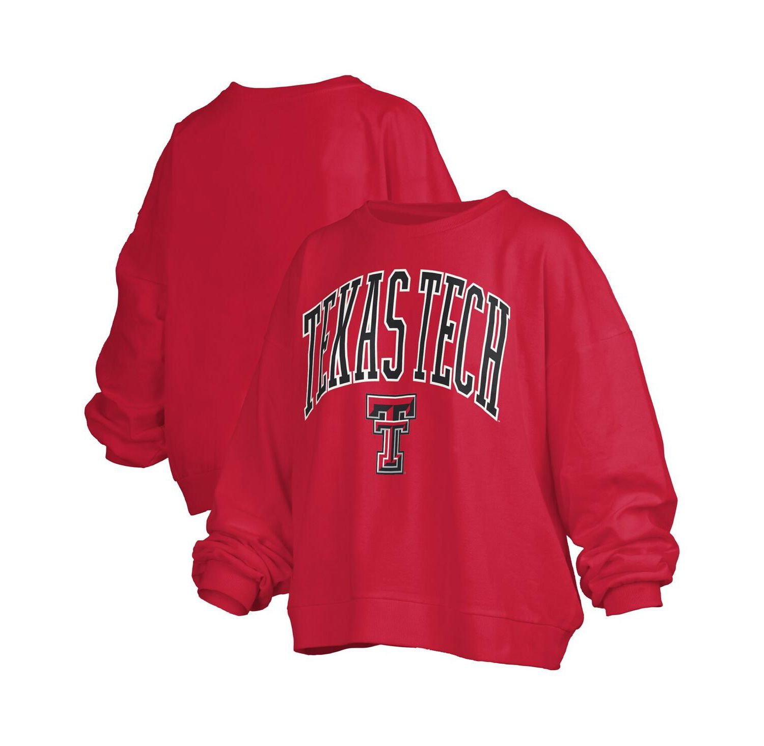Women's Red Texas Tech Red Raiders Janise Fleece Sweatshirt