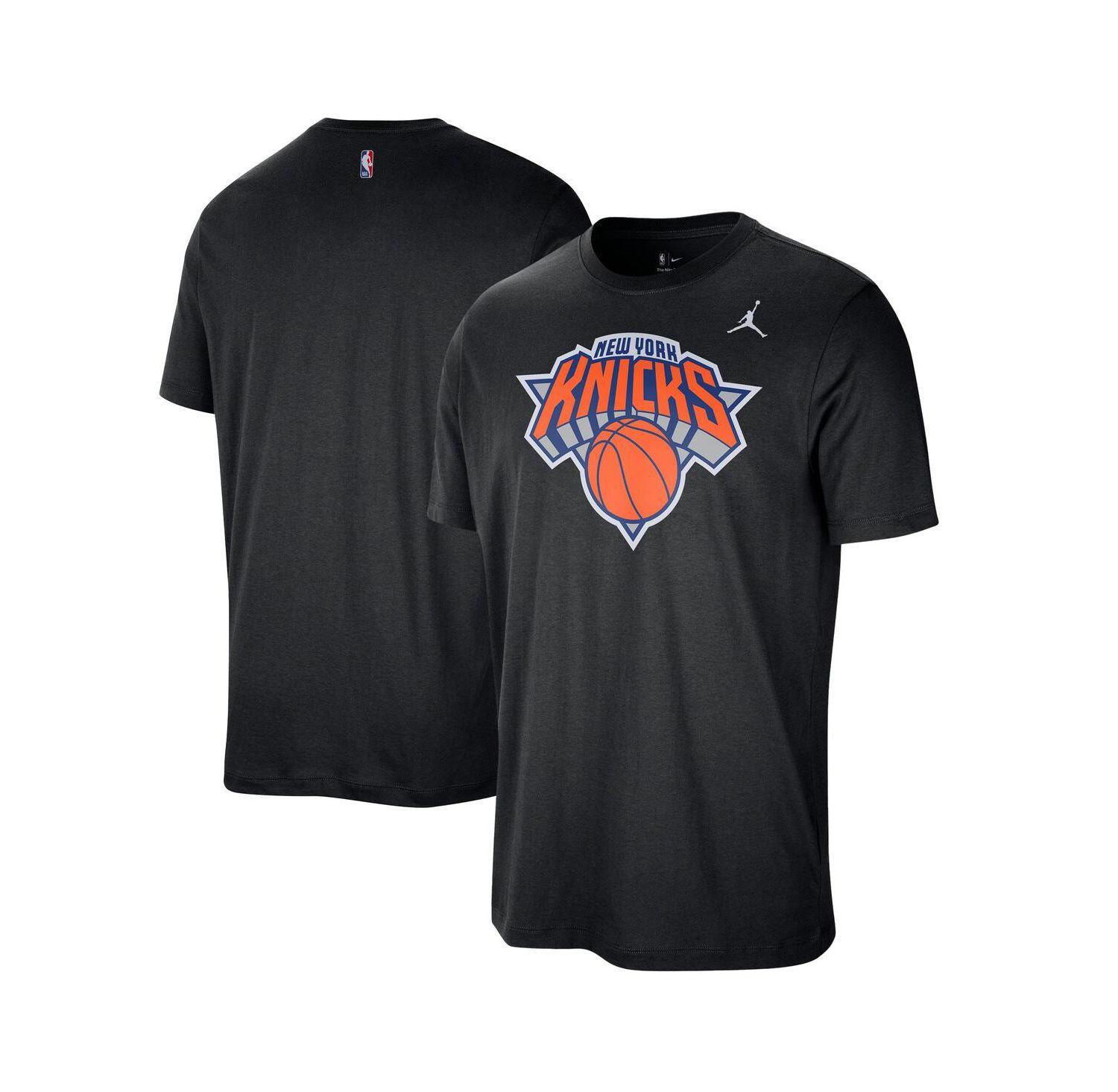 Men's Black New York Knicks Statement Edition Essential T-Shirt
