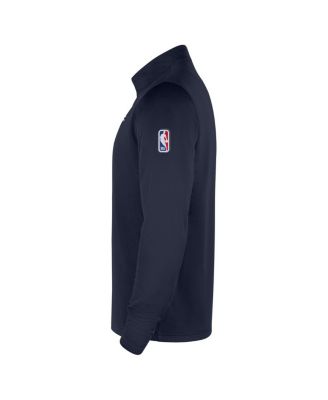 Men's Navy Washington Wizards 2025/26 Authentic Coaches Quarter-Zip Dri-Fit Sweatshirt