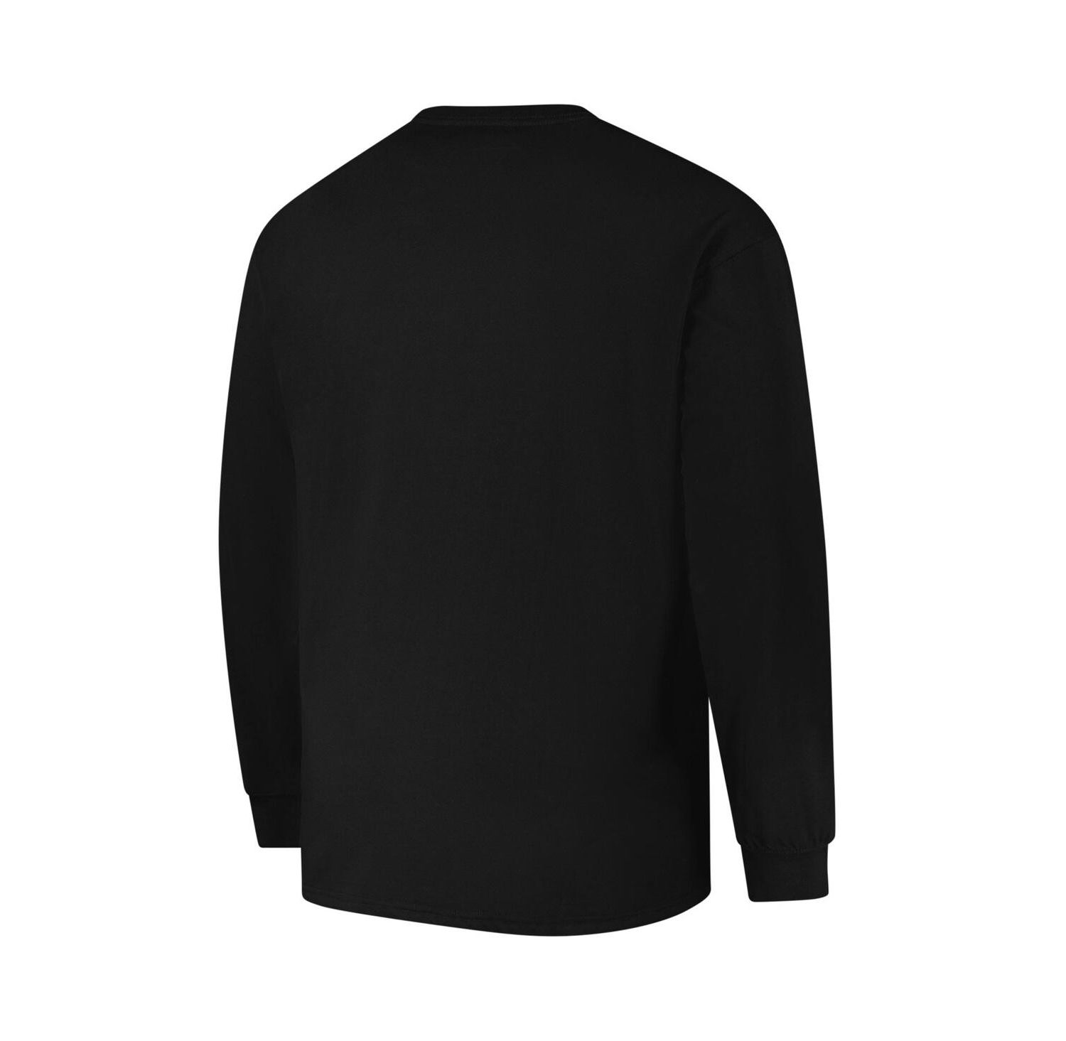 Men's Black Denver Broncos Big & Tall Pop Long Sleeve T-Shirt