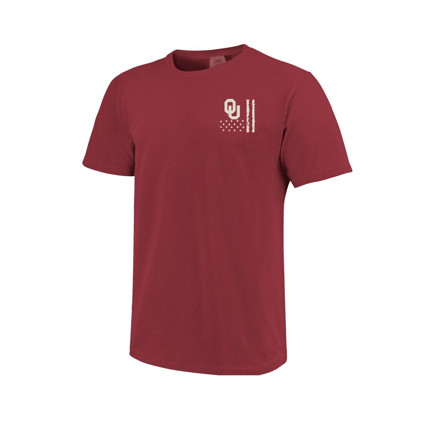 Men's Crimson Oklahoma Sooners Comfort Colors OHT Camo Overlay T-Shirt
