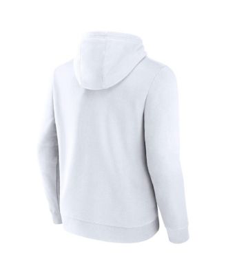 Men's White SUNY Brockport Golden Eagles Primary Logo Pullover Hoodie