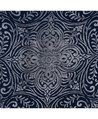 RT Designer Collection Helena Halo Foil Blackout Luxurious Decorative Curtain Panel