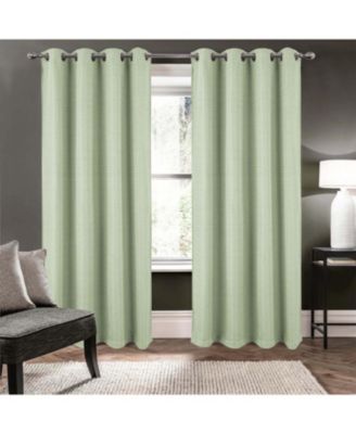 RT Designer Collection Demi Lux Jacquard Blackout Curtain Panel