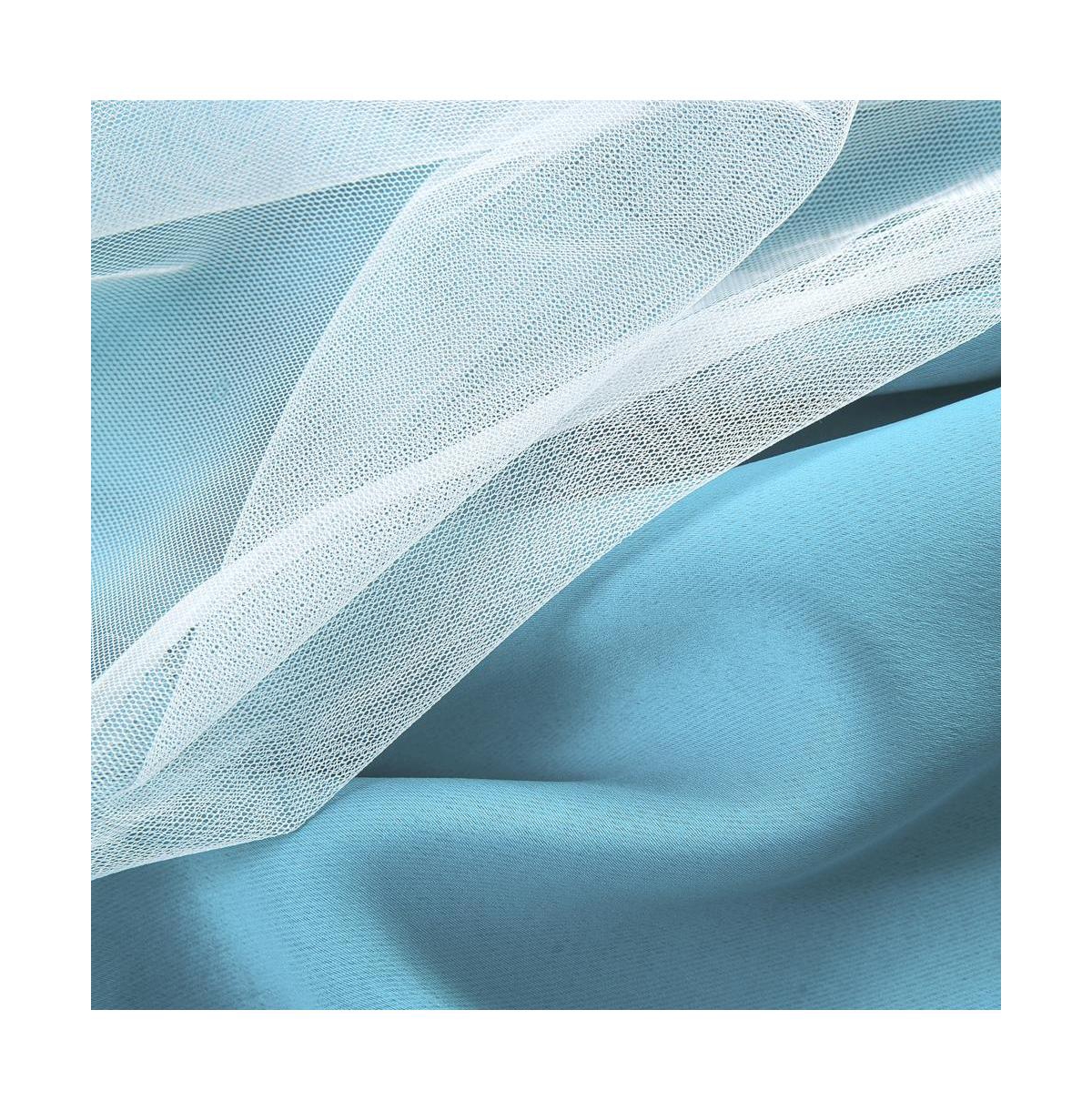 Rt Designers Hendrix Double Layer Blackout Grommet Panel Pair - 2-Piece - 38"x84", Blue