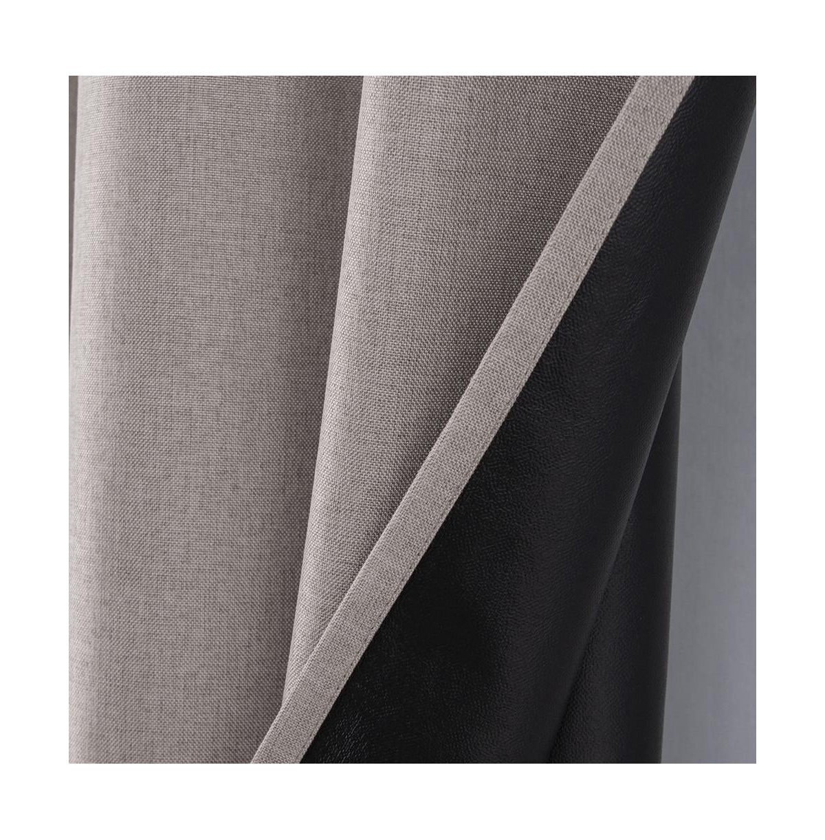 Rt Designers Collection Cabana 100% Blackout Grommet Curtain Panel 54" x 90" Beige