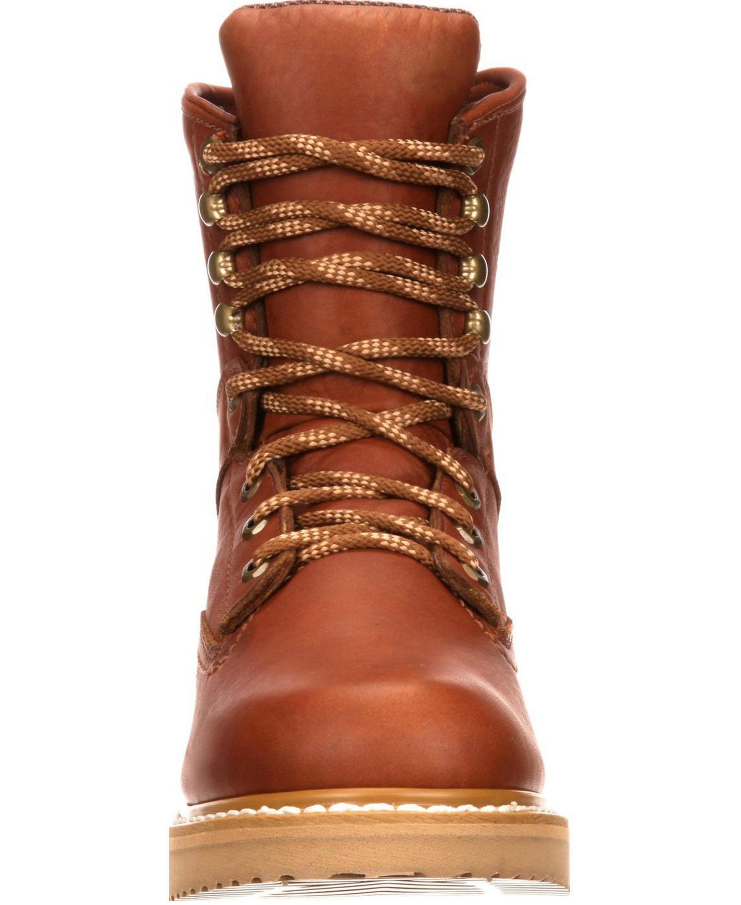Мужские ботинки GEORGIA BOOT 8" Wedge Work Boot, цвет: Золотой — фото 7