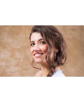 60x72" Collapsible Disc / Reversible Muslin Style Background - Earth Tone