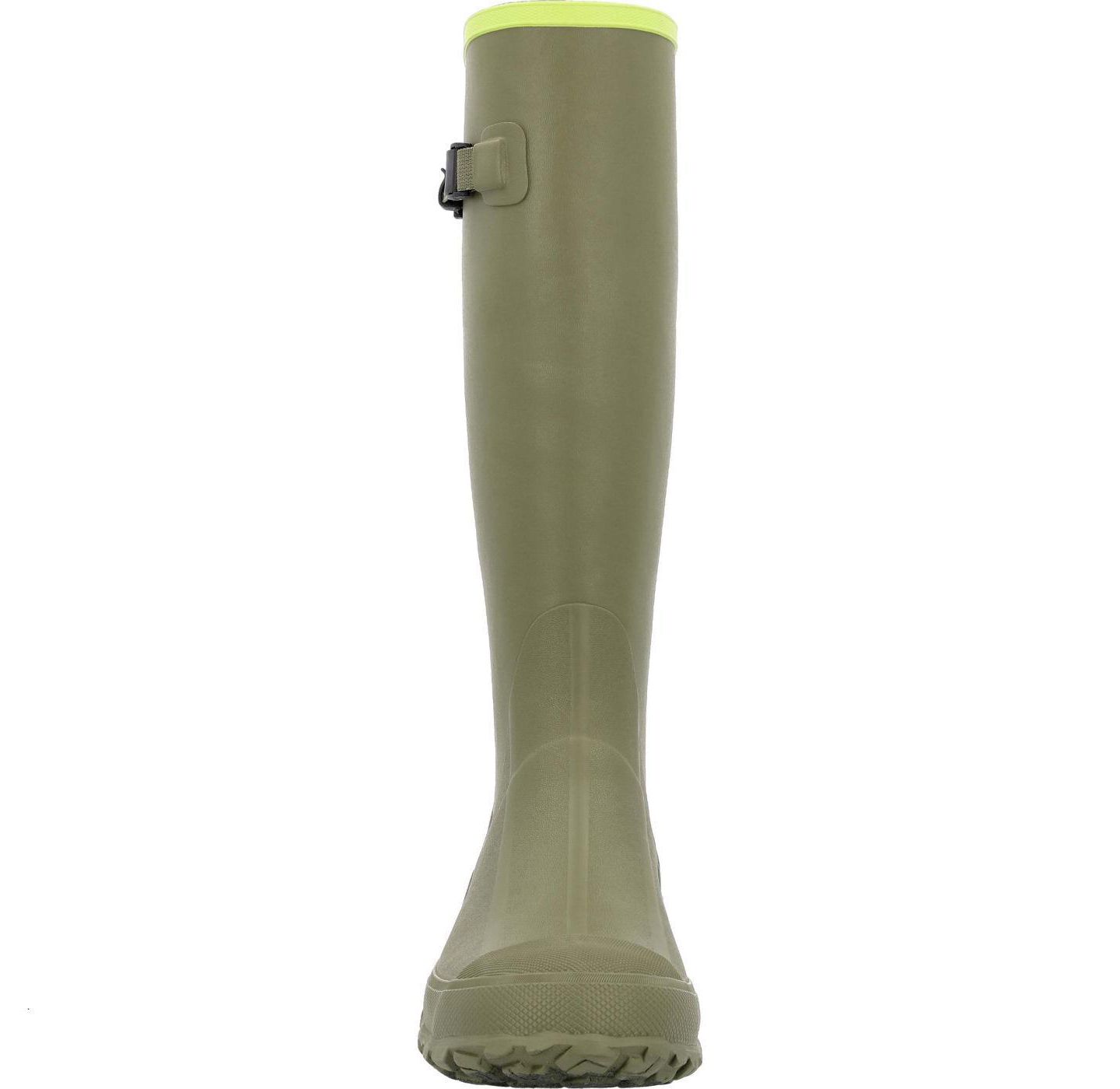 Мужские ботинки MUCK Harvester Rubber Boot, цвет: Оливковый / Лаймовый — фото 8