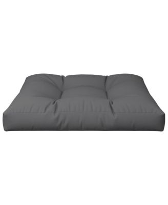 Pallet Cushion Anthracite 27.6"x27.6"x4.7" Fabri