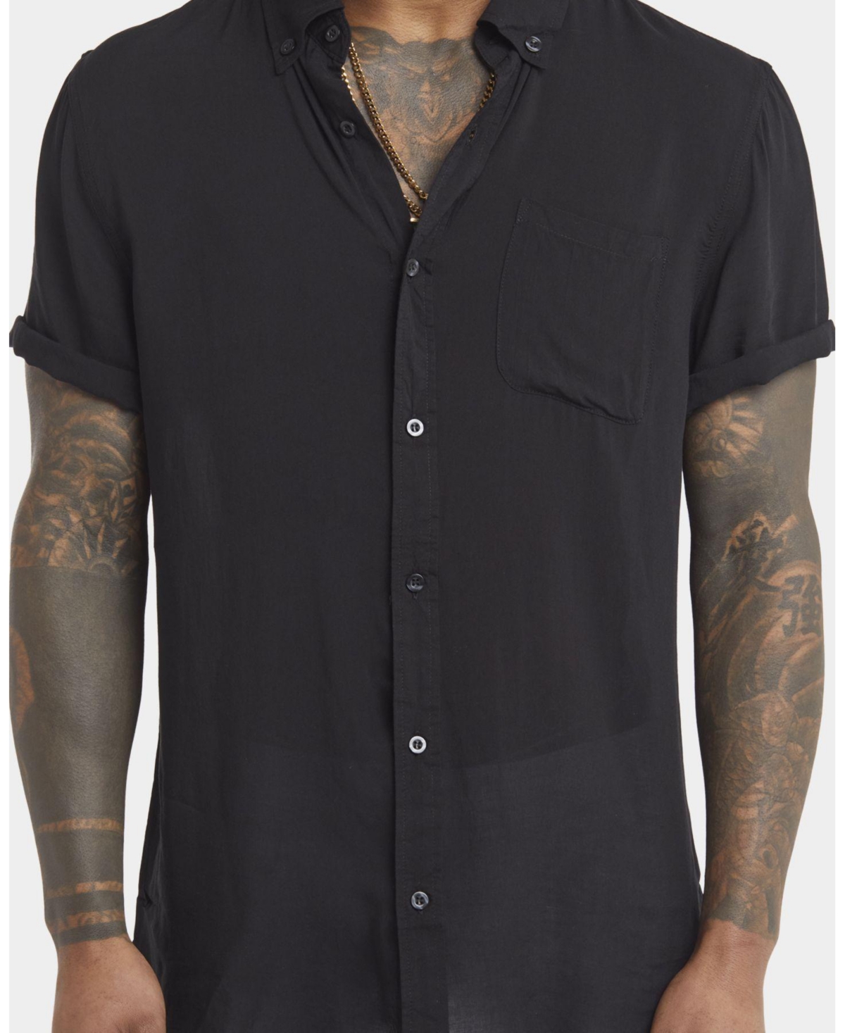 Xxiii Men's Dubrovnik Short Sleeve Button Up Shirt.