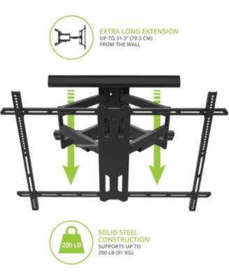 K98XR50 98 Inch Bravia Mini LED 4K HDR TV with a Kanto PMX800 Full Motion Dual Stud Mount (2025)