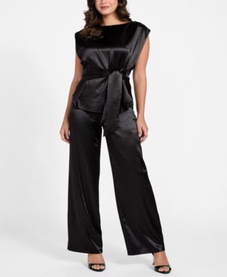 Women's Sleeveless Mara Satin Top