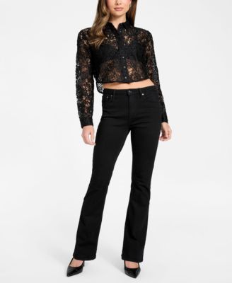 Women's Long-Sleeve Imani Lace Top