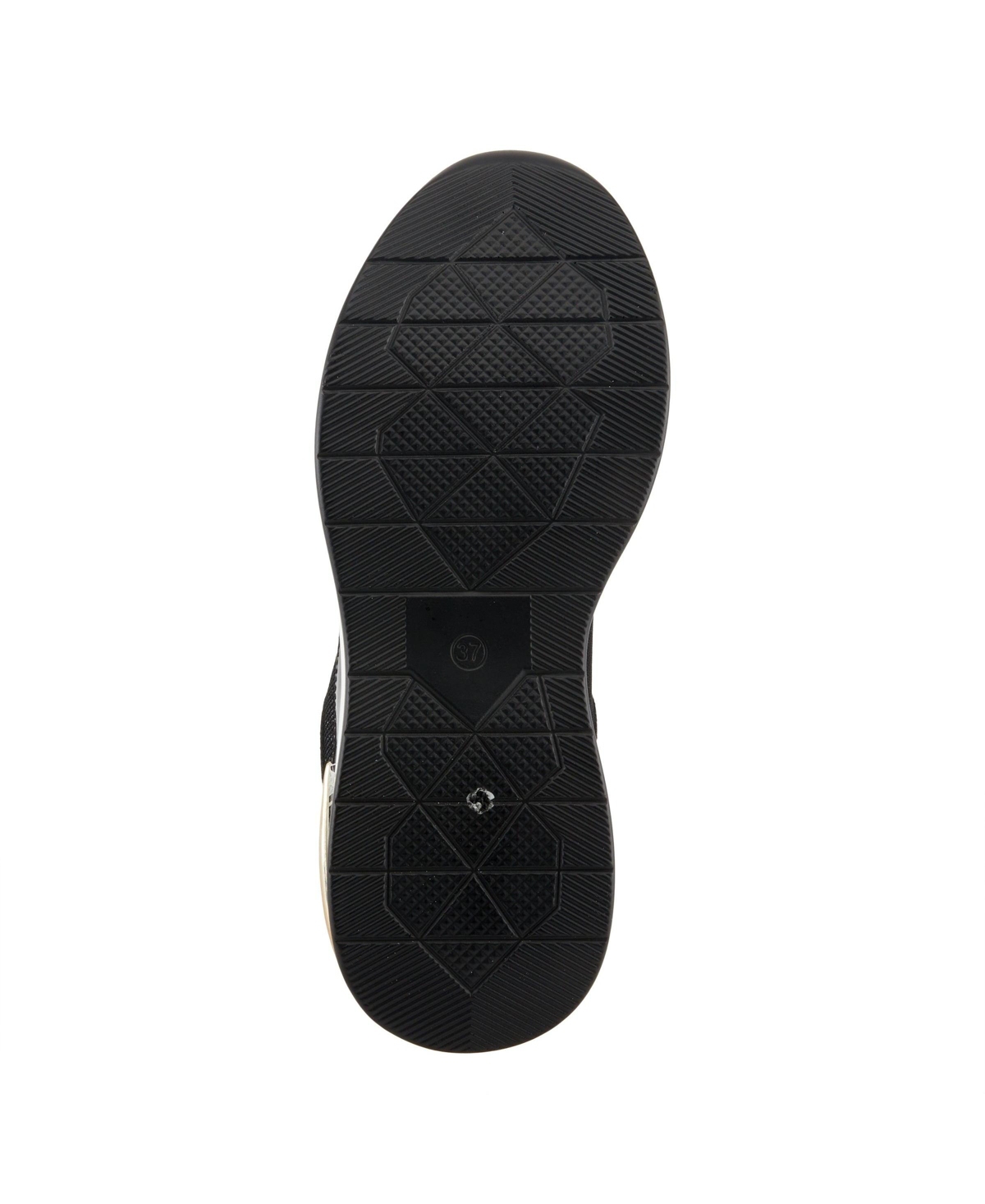 Patrizia Women's Ursa Platform Glitter Upper and Gold Accents Sneakers