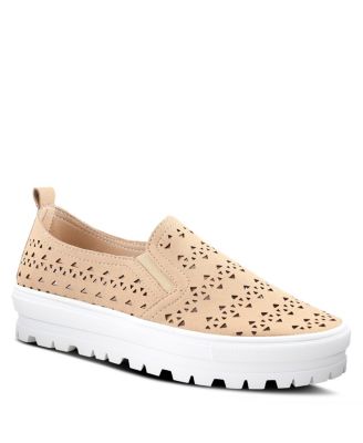 Angelita Women's Slip-On Shoe with Side Zipper