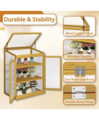 Wooden Cold Frame Greenhouse