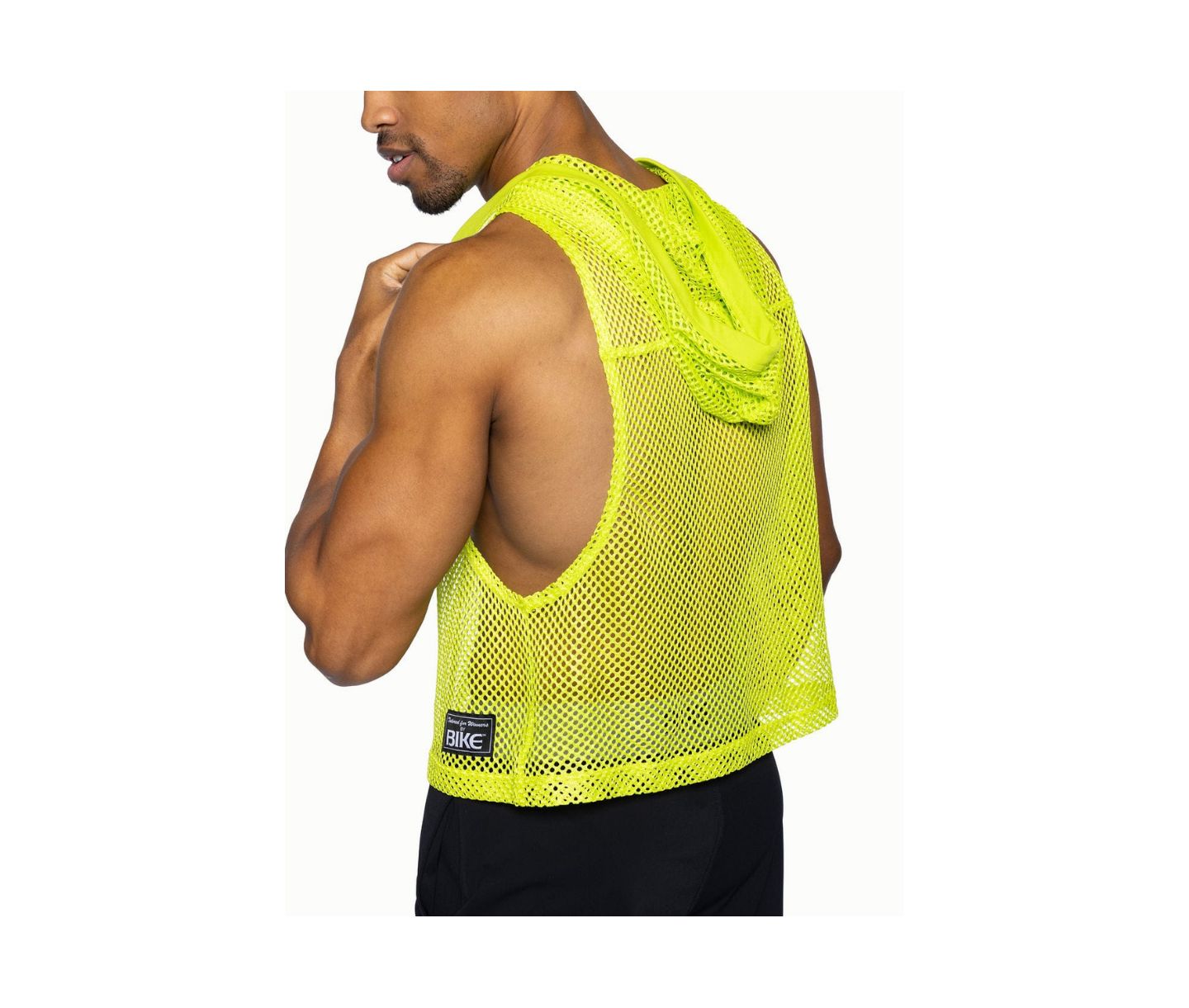 Мужской топ BIKE Athletic Sleeveless Practice Jersey, цвет: Яркий зелёный — фото 3