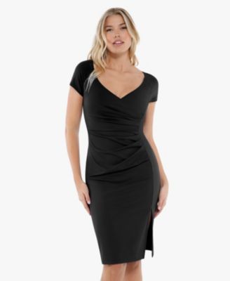 Women's Shapewear Modal Slimming Lace Trim Henley Tank Maxi Dress