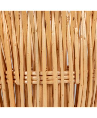 Small Reed Willow Waste Basket