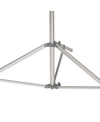 Portable Umbrella Clothesline, 64 Ft of Hanging Space, Silver