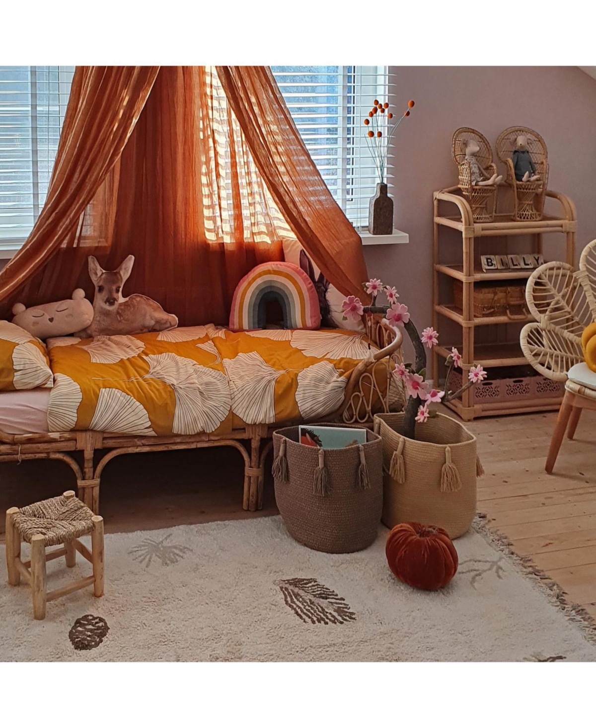 Lorena Canals Basket Woody Honey