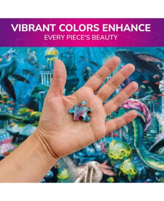 1000 Pieces Puzzle for Adults and Up - Lost City Under The Ocean Theme