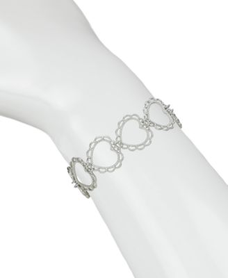 Lovely Sparkle Collection Toggle Bracelet