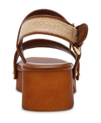 Women's Fern Platform Wooden Block Heel Sandals